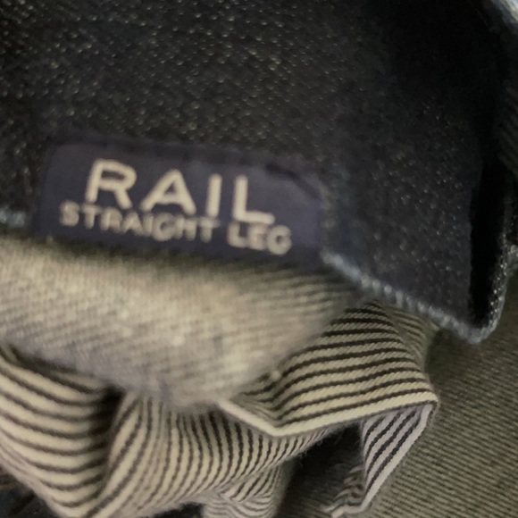 Madewell Rail Straight leg dark wash jeans 29/34 - Picture 5 of 5